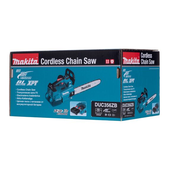 Makita DUC356ZB chainsaw Black, Blue | Techbox