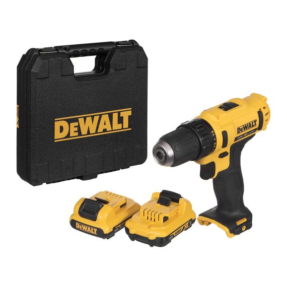 Cordless drill/driver Li-Ion 10,8V 2,0Ah DeWALT DCD710D2 | Techbox