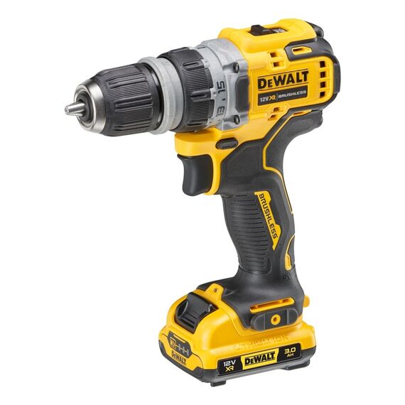 DeWALT DCD703L2T-QW drill 1500 RPM Keyless 900 g Black, Yellow - Electric Tools - Tools - Techbox