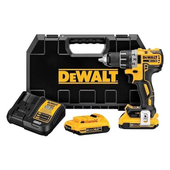 DeWALT DCD791D2-QW drill Keyless Black,Yellow 1.5 kg | Techbox