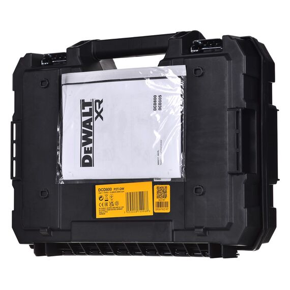 DRILL/DRIVER DEWALT DCD800P2T-QW 18V 2X5,0AH BL TSTAK | Techbox