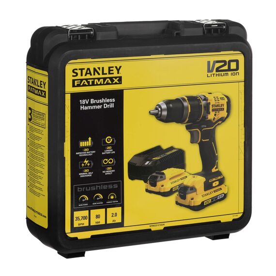 STANLEY SFMCD721D2K Cordless Drill 18V | Techbox
