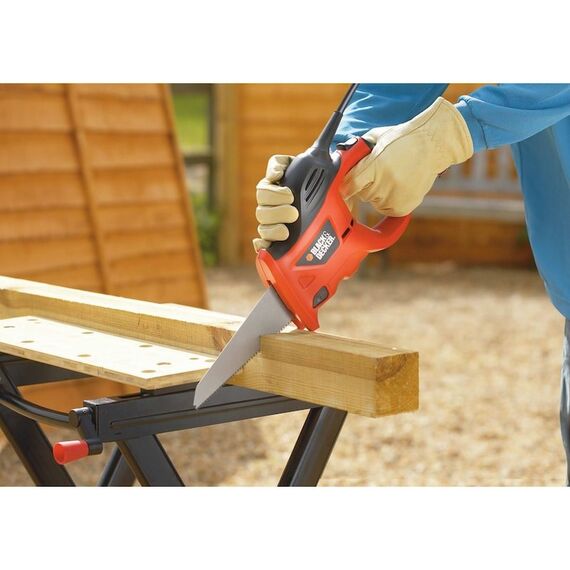 Black & Decker KS880EC-QS hand saw Bucksaw 23.9 cm Orange | Techbox
