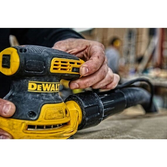 DeWALT DWE6423-QS portable sander Orbital sander 12000 OPM Black, Yellow 280 W - Electric Tools - Tools - Techbox