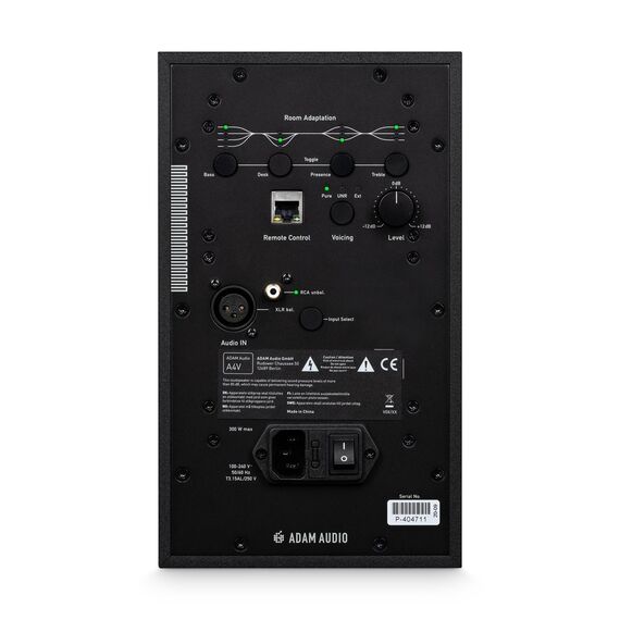 Adam A4V Black - Speakers - Home Cinema - Techbox
