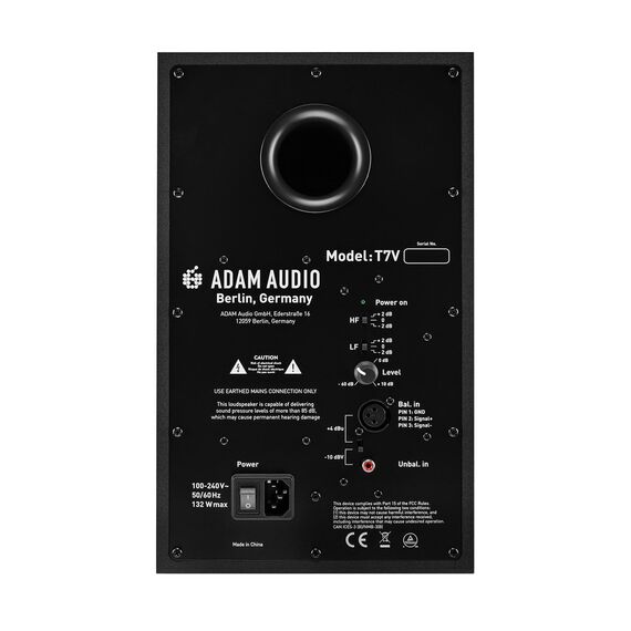 Adam T7V Black - Speakers - Home Cinema - Techbox