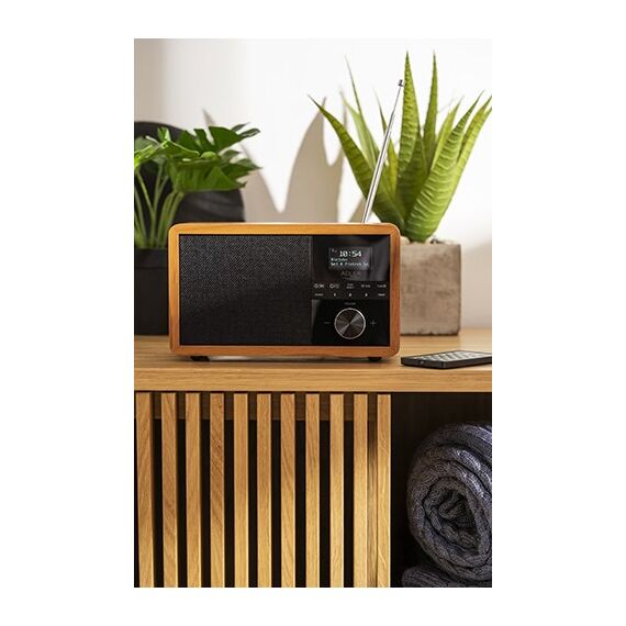 Adler AD 1184 radio Portable Digital Black, Wood | Techbox