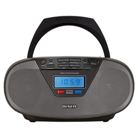 Aiwa BBTU-400BK portable stereo system Analog & digital 6 W FM Black MP3 playback | Techbox