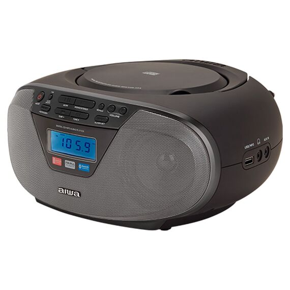 Aiwa BBTU-400BK portable stereo system Analog & digital 6 W FM Black MP3 playback | Techbox