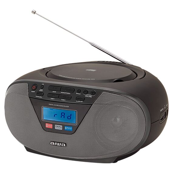 Aiwa BBTU-400BK portable stereo system Analog & digital 6 W FM Black MP3 playback | Techbox