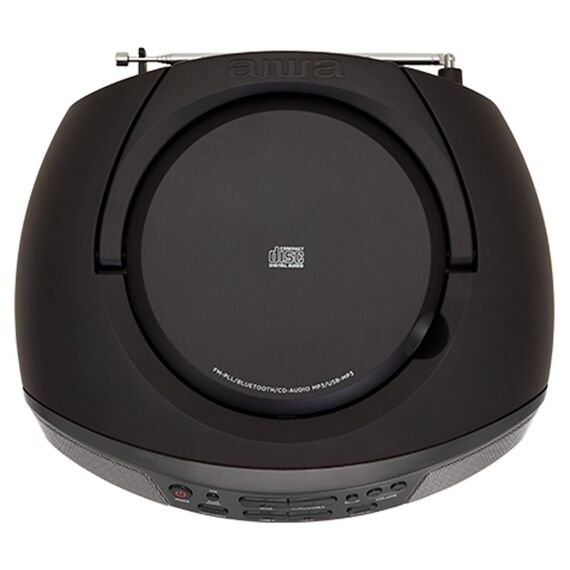 Aiwa BBTU-400BK portable stereo system Analog & digital 6 W FM Black MP3 playback | Techbox