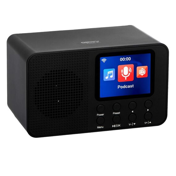 Camry CR 1918 Internet Radio, 2.4” Black | Techbox