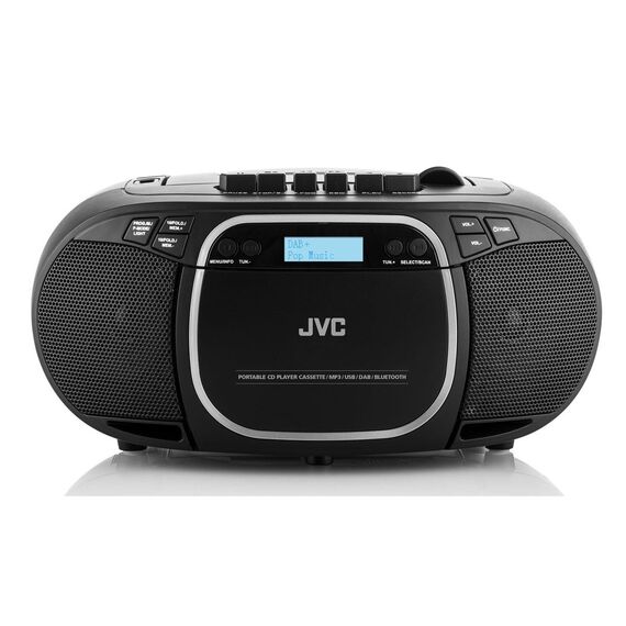 JVC RC-E561B-DAB CD player Portable CD player Black | Techbox