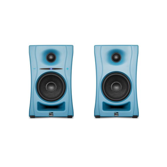 Kali Audio LP-UNF-B - a pair of Bluetooth monitor speakers (blue) | Techbox