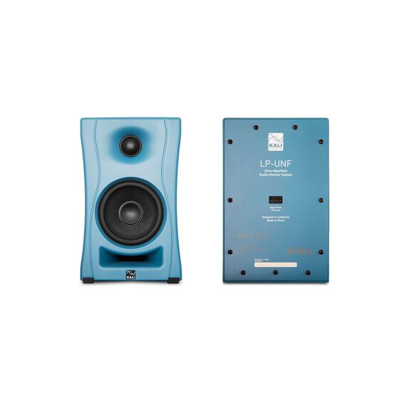 Kali Audio LP-UNF-B - a pair of Bluetooth monitor speakers (blue) | Techbox