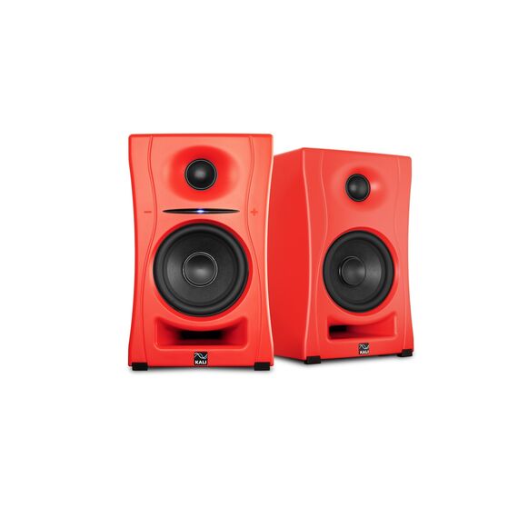 Kali Audio LP-UNF-R - a pair of Bluetooth monitor speakers (red) | Techbox