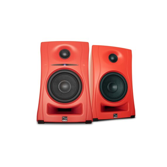 Kali Audio LP-UNF-R - a pair of Bluetooth monitor speakers (red) | Techbox