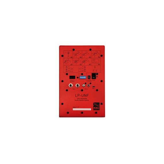 Kali Audio LP-UNF-R - a pair of Bluetooth monitor speakers (red) | Techbox