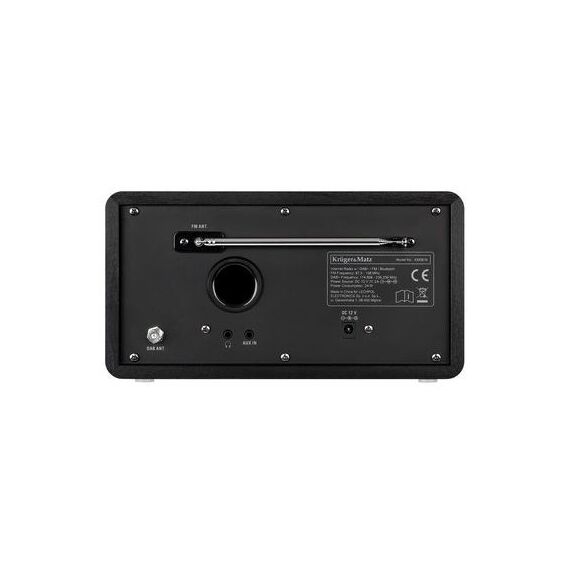 Krüger&Matz KM0816.1 Internet Radio Black + FM - Portable Radio CD Players - Home Cinema - Techbox