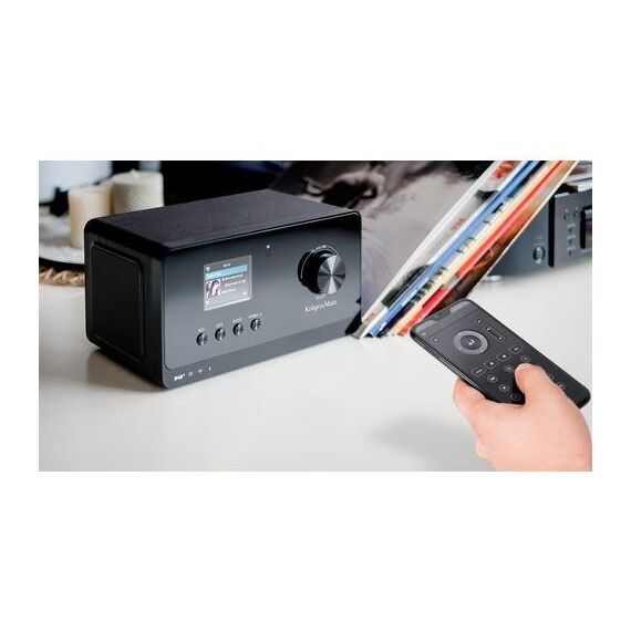 Krüger&Matz KM0816.1 Internet Radio Black + FM - Portable Radio CD Players - Home Cinema - Techbox