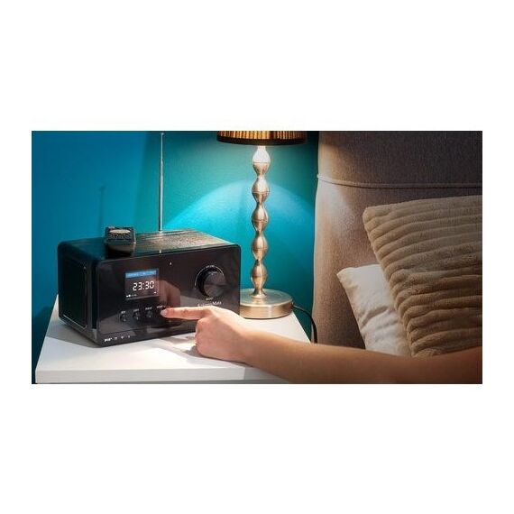 Krüger&Matz KM0816.1 Internet Radio Black + FM - Portable Radio CD Players - Home Cinema - Techbox