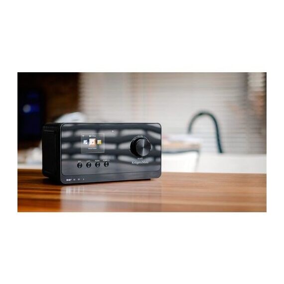 Krüger&Matz KM0816.1 Internet Radio Black + FM - Portable Radio CD Players - Home Cinema - Techbox