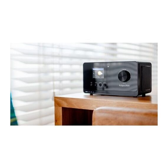 Krüger&Matz KM0816.1 Internet Radio Black + FM - Portable Radio CD Players - Home Cinema - Techbox
