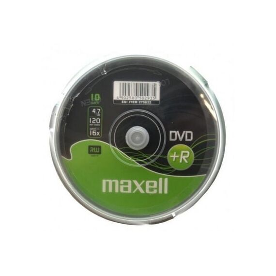 Maxell M160 blank DVD 4.7 GB DVD+R 10 pc(s) | Techbox