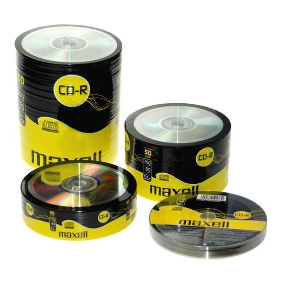 Maxell MAX27051 blank CD CD-R 700 MB 52x 50 pc(s) | Techbox