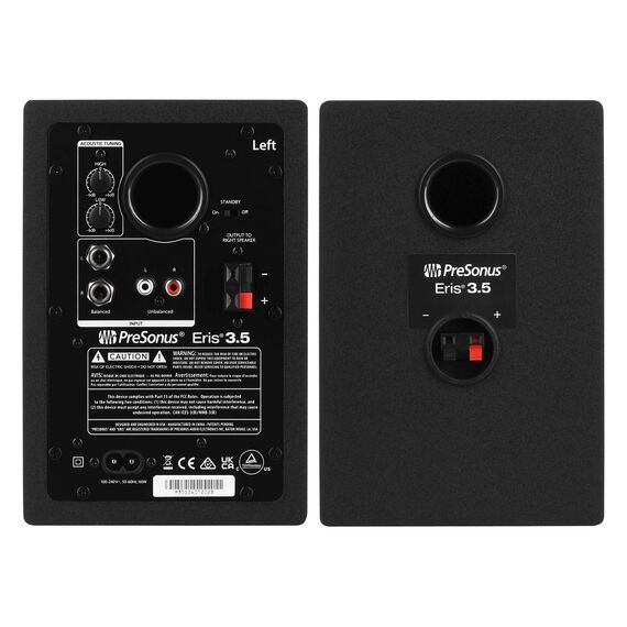 PreSonus Eris 3.5 2nd Gen - a pair of active monitors | Techbox