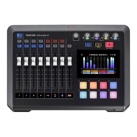 Tascam Mixcast 4 - mixer for podcast recording | Techbox