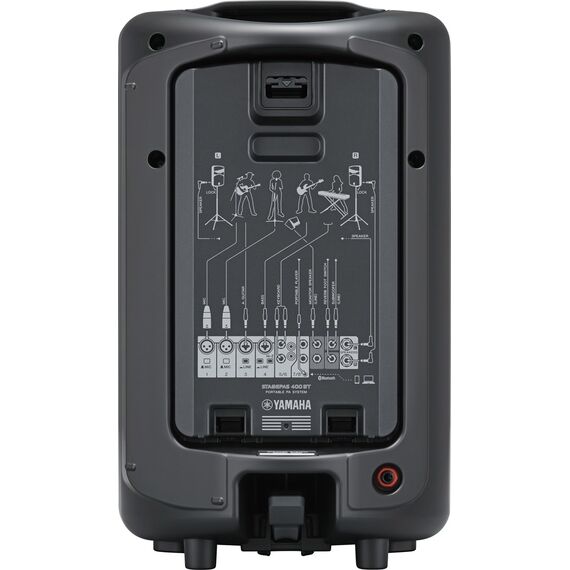 Yamaha Stagepas 400BT Freestanding Public Address (PA) system 400 W Black - Speakers - Home Cinema - Techbox