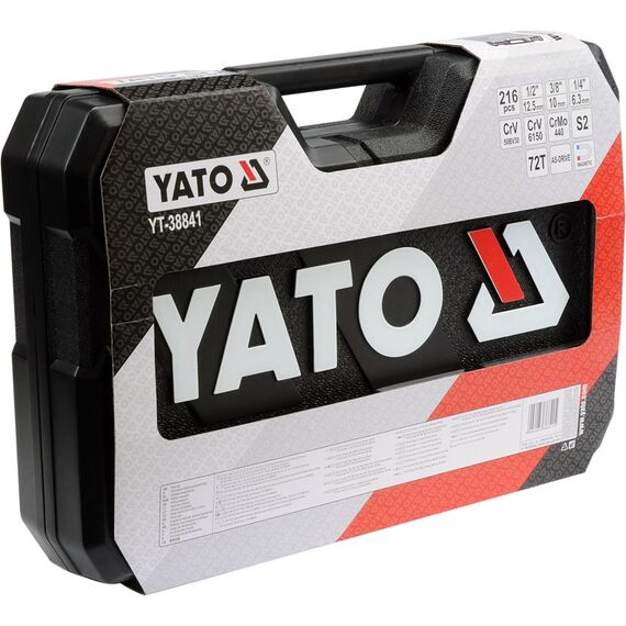 YATO YT-38841 1/4", 3/8", 1/2" Socket wrench set | Techbox
