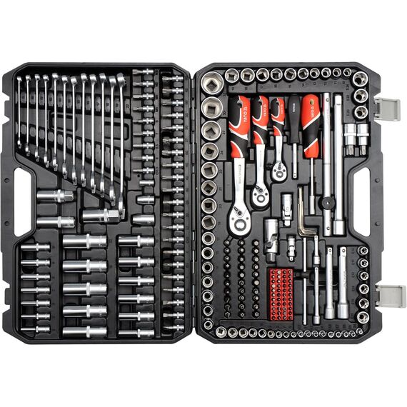 YATO YT-38841 1/4", 3/8", 1/2" Socket wrench set | Techbox