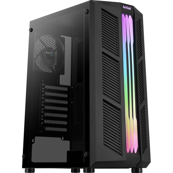 Aerocool Prime Midi Tower Black - Computer Cases - PC Cases & Accessories - Techbox