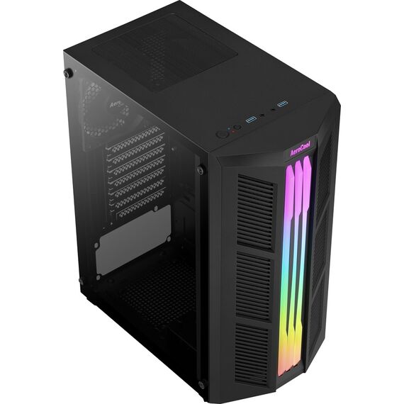 Aerocool Prime Midi Tower Black - Computer Cases - PC Cases & Accessories - Techbox