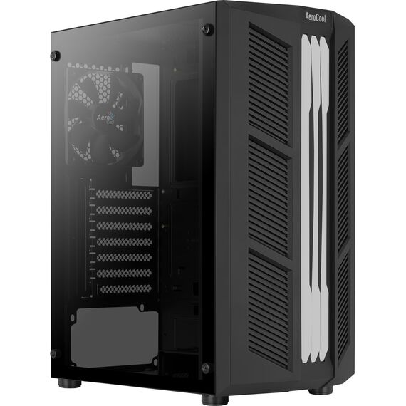 Aerocool Prime Midi Tower Black - Computer Cases - PC Cases & Accessories - Techbox