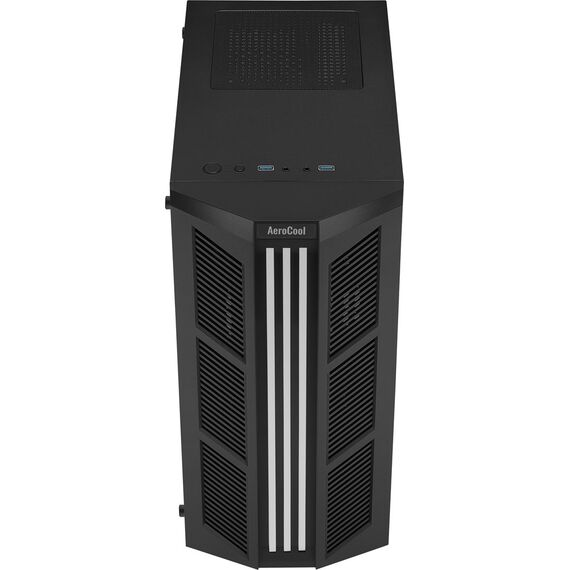 Aerocool Prime Midi Tower Black - Computer Cases - PC Cases & Accessories - Techbox