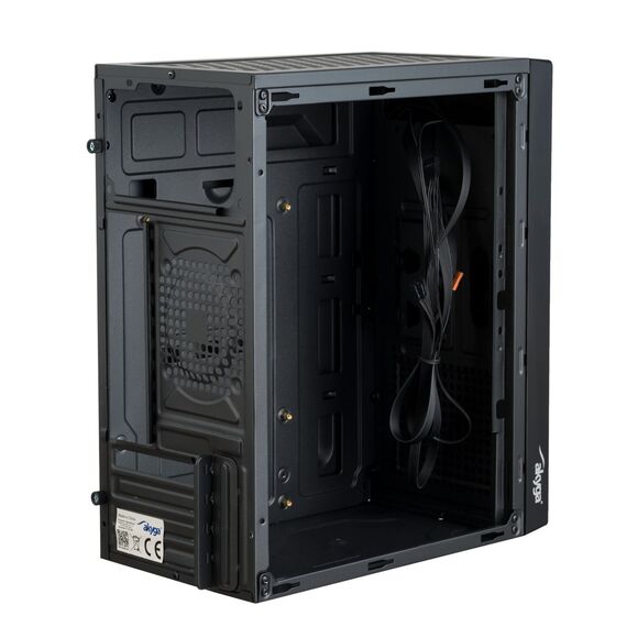 Akyga AK35BK computer case Micro Tower Black - Computer Cases - PC Cases & Accessories - Techbox