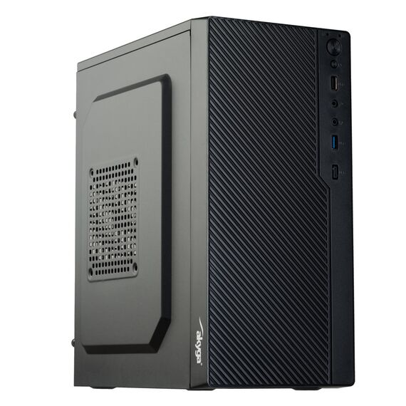 Akyga AK36BK computer case Micro Tower Black - Computer Cases - PC Cases & Accessories - Techbox