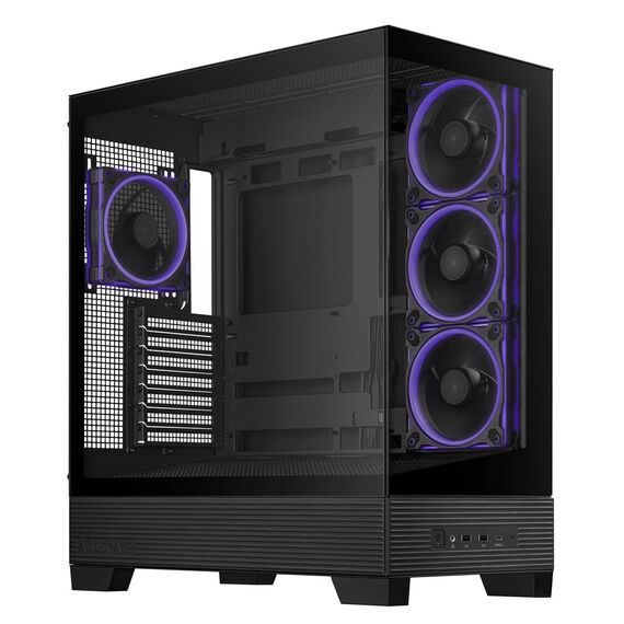 ASUS A31 Plus TG ARGB BLACK Midi Tower | Techbox