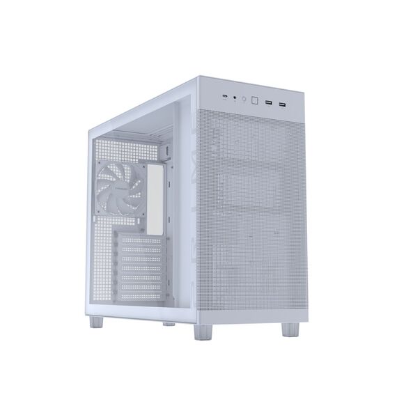 ASUS PRIME AP303 TG White - Computer Cases - PC Cases & Accessories - Techbox