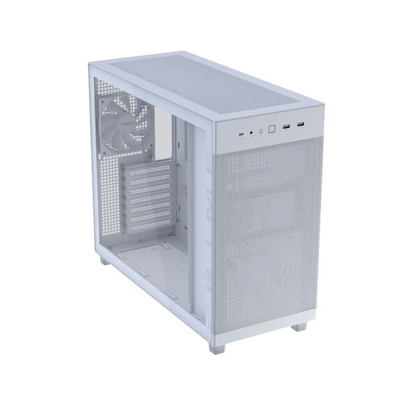 ASUS PRIME AP303 TG White - Computer Cases - PC Cases & Accessories - Techbox