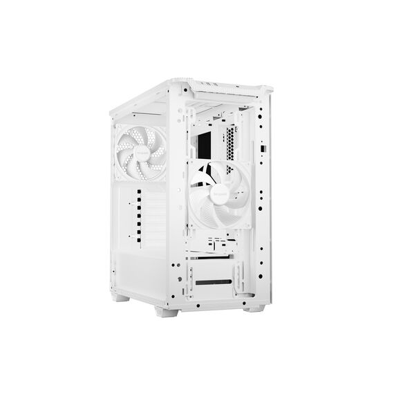 be quiet! PURE BASE 501 Airflow Window White Midi Tower - Computer Cases - PC Cases & Accessories - Techbox