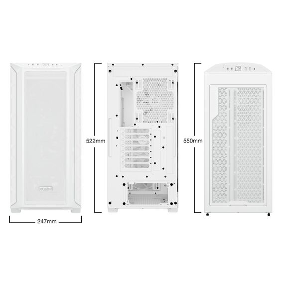 be quiet! Shadow Base 800 FX White Midi Tower | Techbox