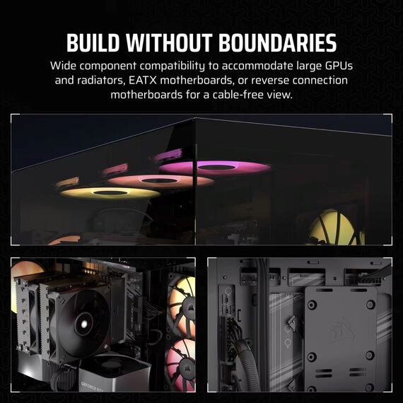 Corsair 3500X RS-R ARGB Midi Tower Black | Techbox