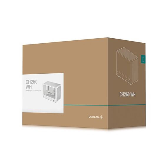 DeepCool CH260 Micro Tower White | Techbox