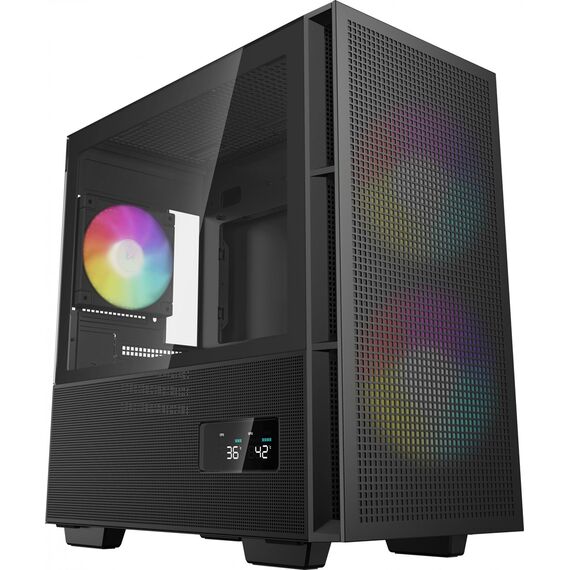 DeepCool CH360 DIGITAL Micro Tower Black | Techbox