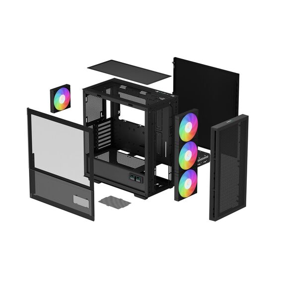 DeepCool CH560 DIGITAL Midi Tower Black | Techbox