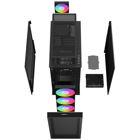 DeepCool CH560 DIGITAL Midi Tower Black | Techbox